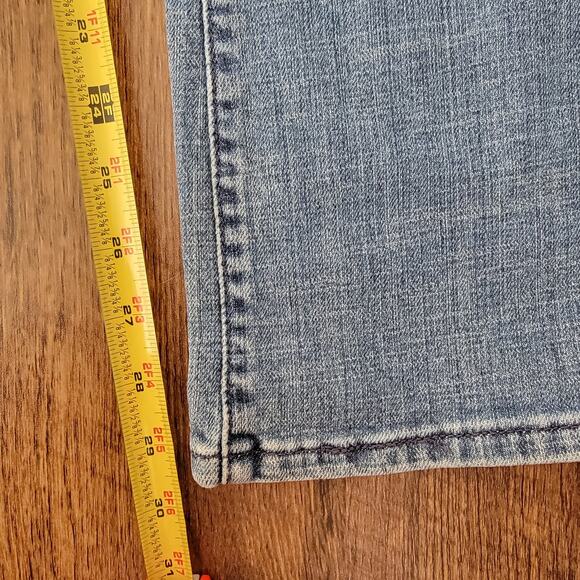 Levis 515 Boot Cut Mid Rise Stretch Jeans Womens 8 Western Ranch 31W x 29.5L - Picture 9 of 15